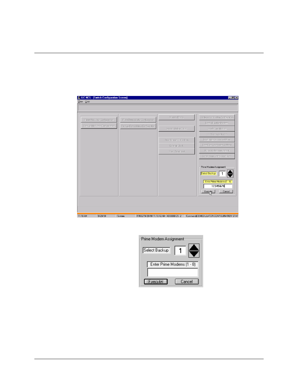 Prime modem assignment | Comtech EF Data MiniMAC Operation ManualOperation Manual Operation Manual User Manual | Page 114 / 216