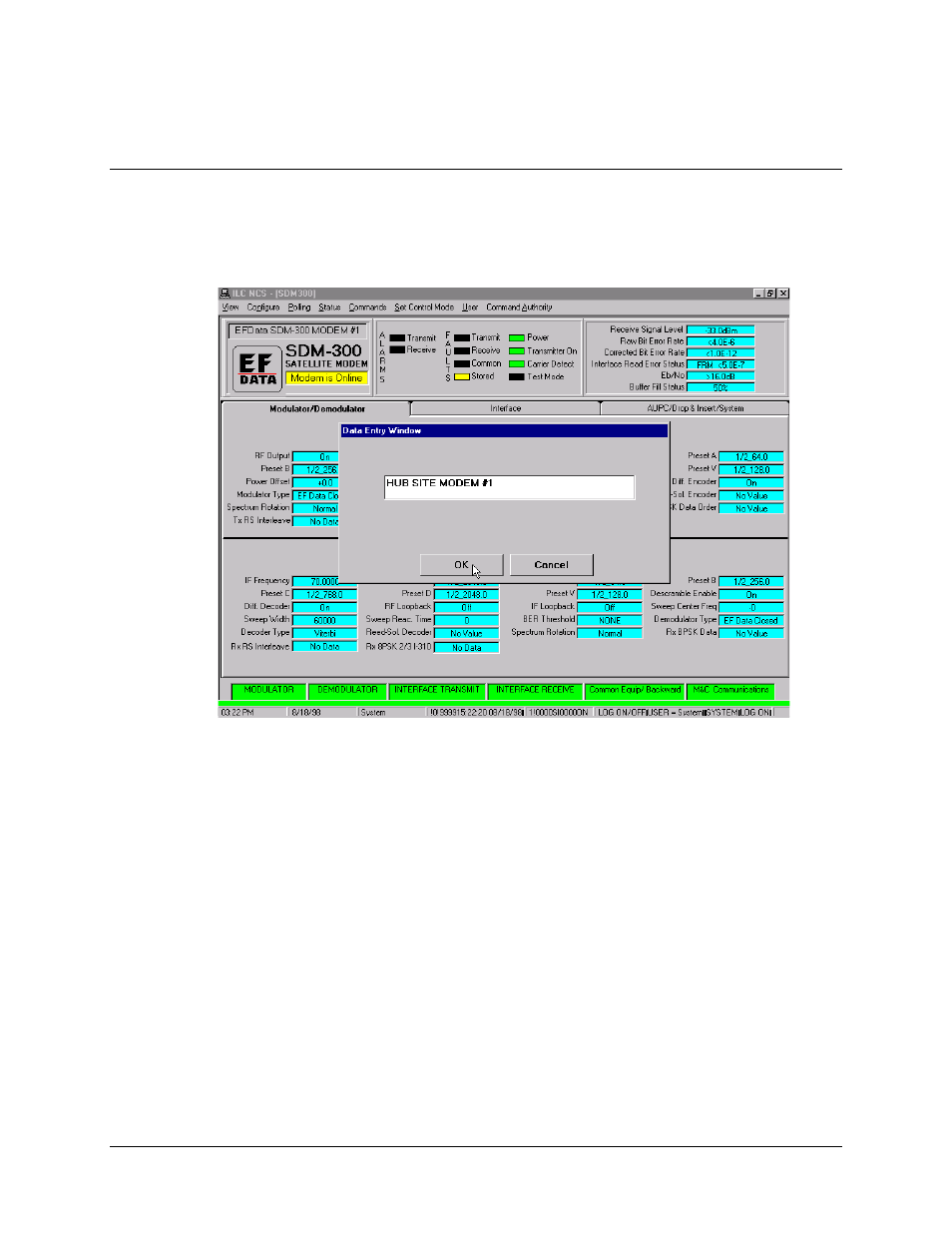 Editing labels, 3 editing labels | Comtech EF Data MiniMAC Operation ManualOperation Manual Operation Manual User Manual | Page 135 / 216