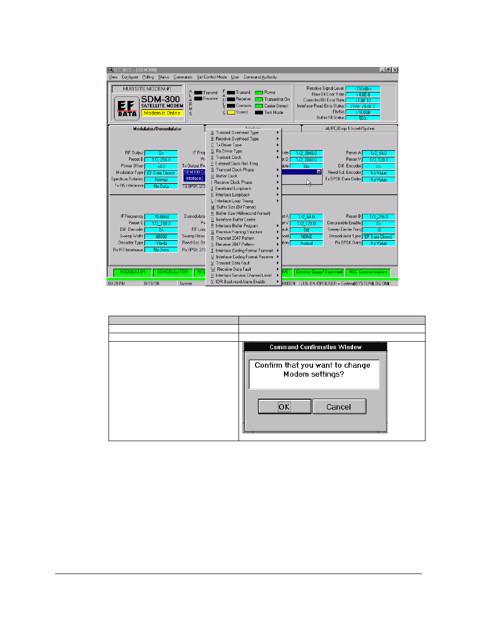 Comtech EF Data MiniMAC Operation ManualOperation Manual Operation Manual User Manual | Page 146 / 216