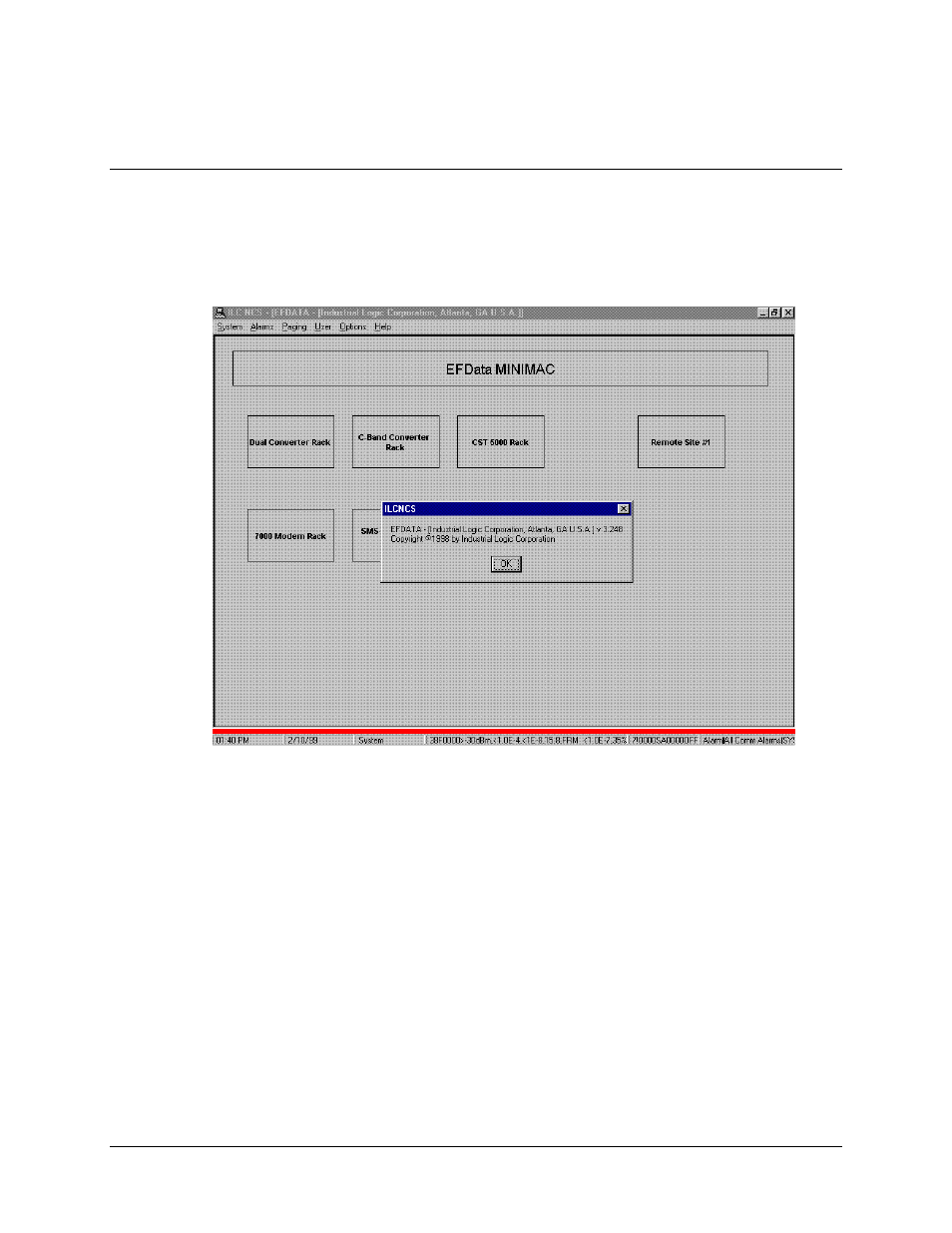 Help menu, 5 help menu | Comtech EF Data MiniMAC Operation ManualOperation Manual Operation Manual User Manual | Page 170 / 216