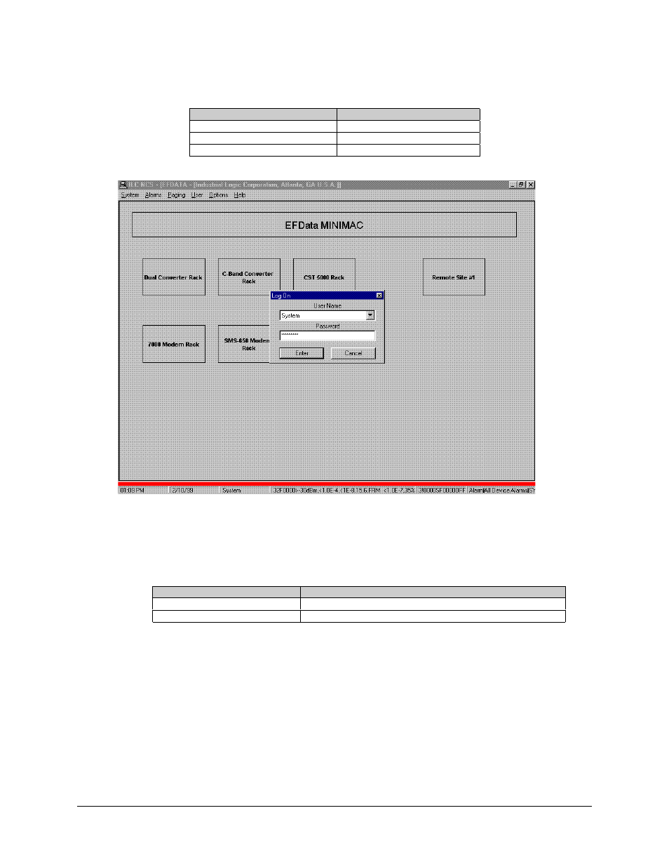 Log off, 2 log off | Comtech EF Data MiniMAC Operation ManualOperation Manual Operation Manual User Manual | Page 173 / 216