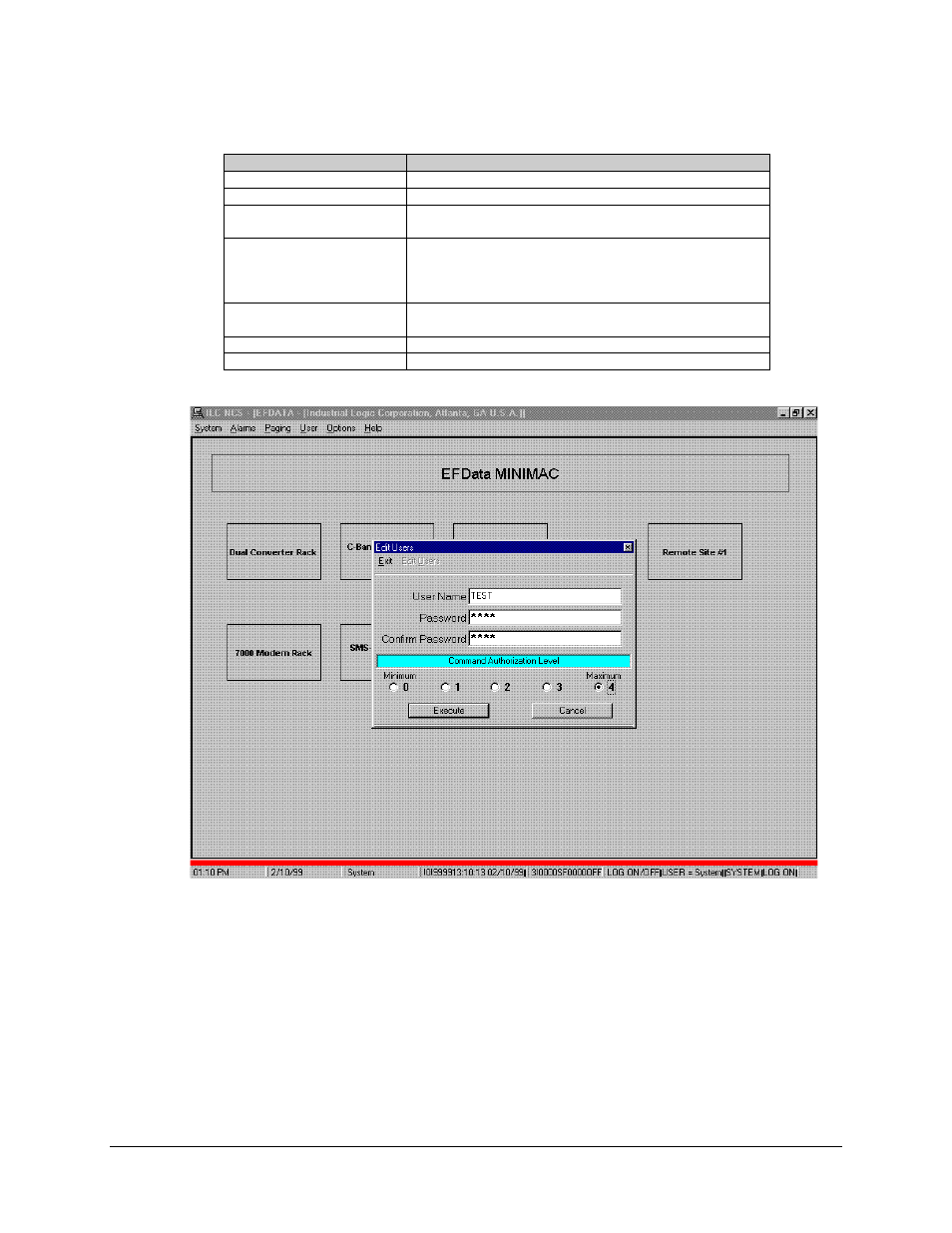 Comtech EF Data MiniMAC Operation ManualOperation Manual Operation Manual User Manual | Page 175 / 216