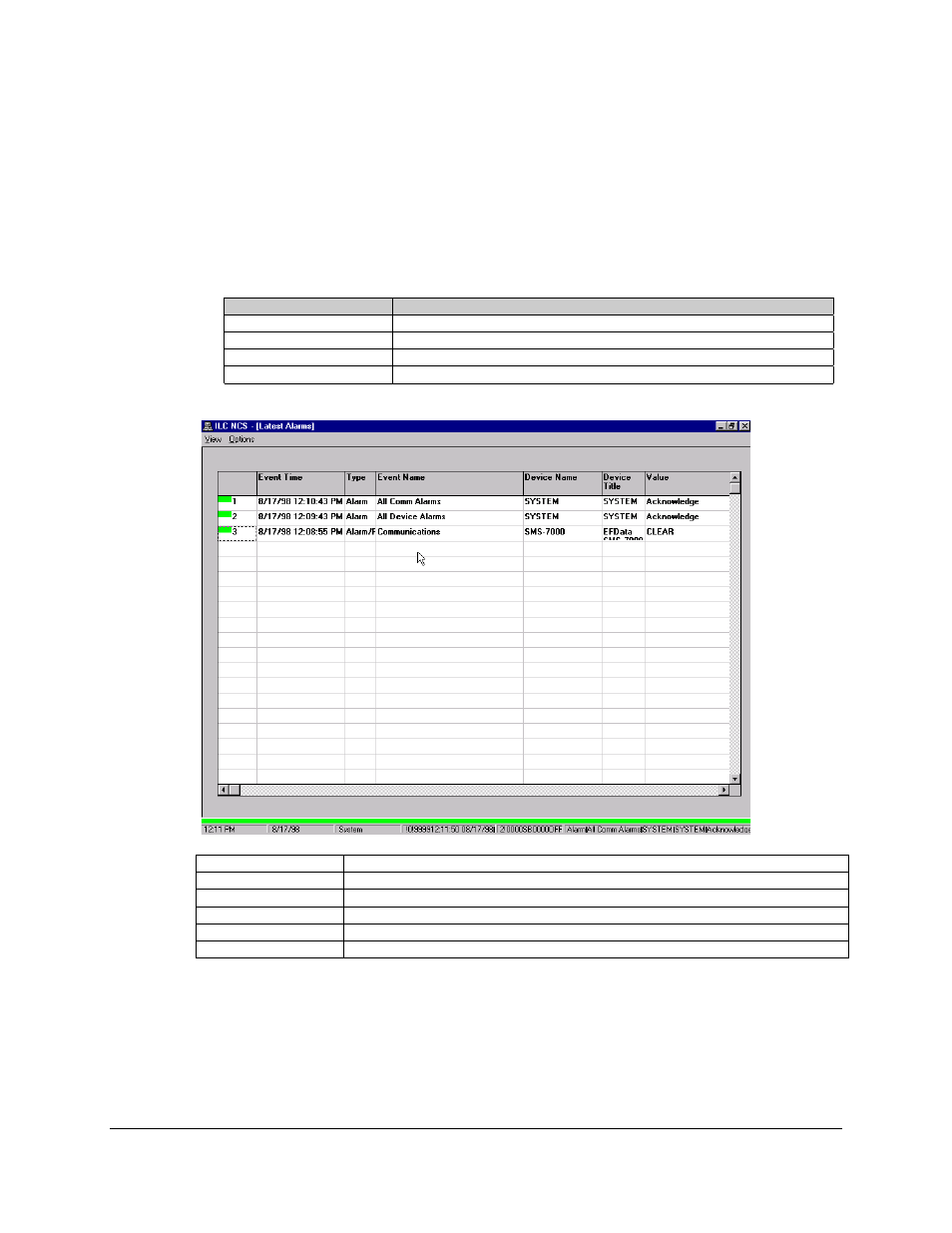 Viewing stored alarms, 4 viewing stored alarms | Comtech EF Data MiniMAC Operation ManualOperation Manual Operation Manual User Manual | Page 185 / 216
