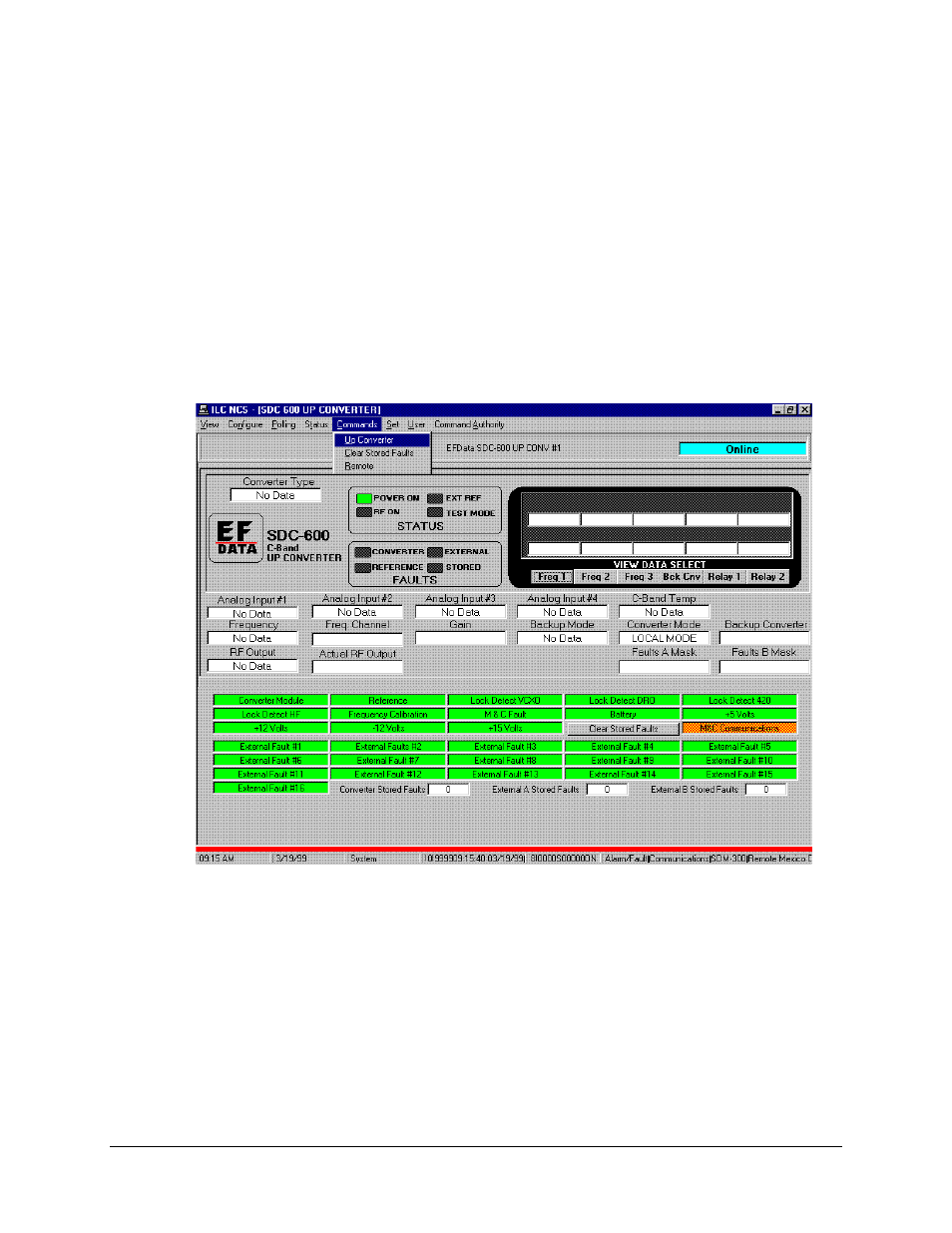 Sdc-600 up converter, 2 sdc-600 up converter | Comtech EF Data MiniMAC Operation ManualOperation Manual Operation Manual User Manual | Page 57 / 216