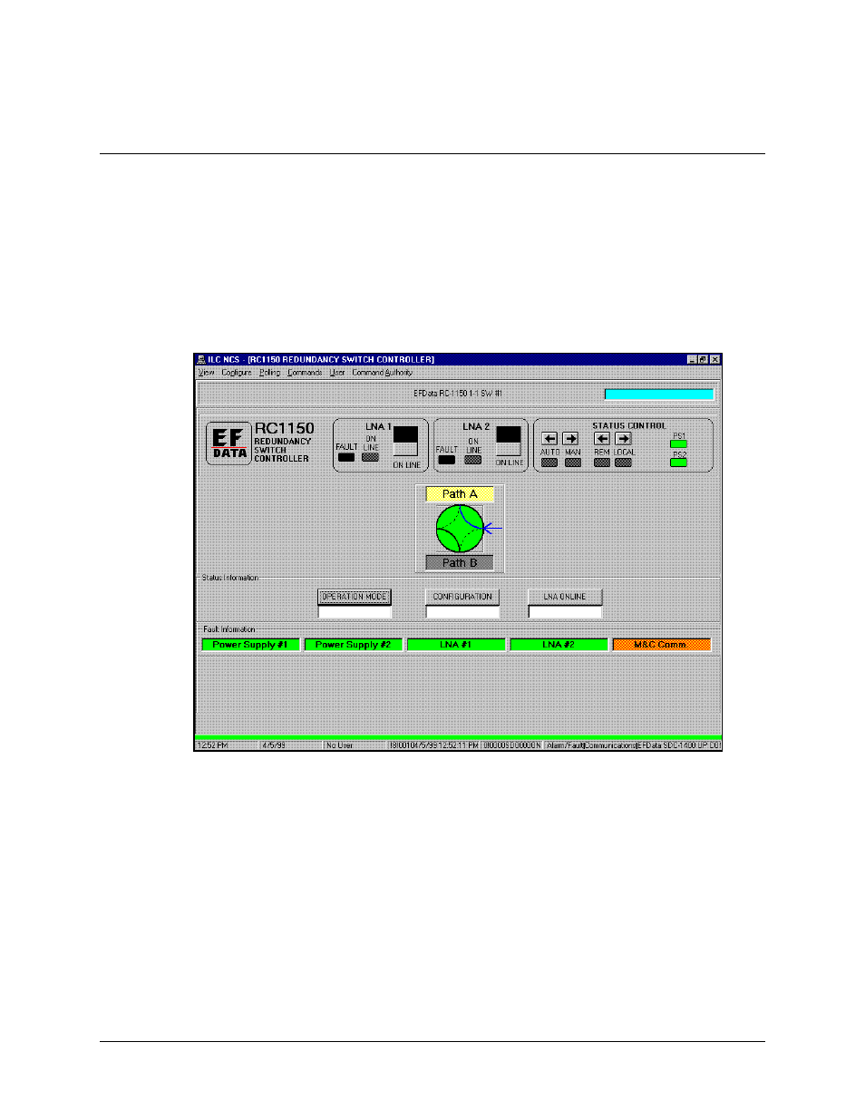 Rc-1150 lna controller | Comtech EF Data MiniMAC Operation ManualOperation Manual Operation Manual User Manual | Page 73 / 216