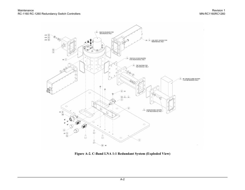 Comtech EF Data RC-1160 User Manual | Page 42 / 68