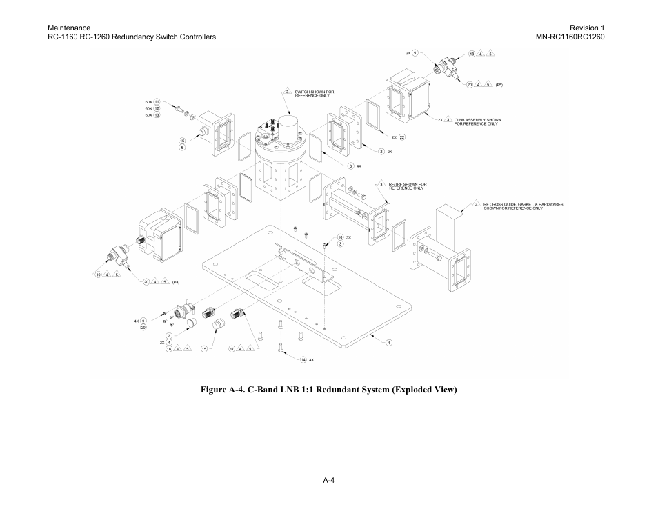Comtech EF Data RC-1160 User Manual | Page 44 / 68