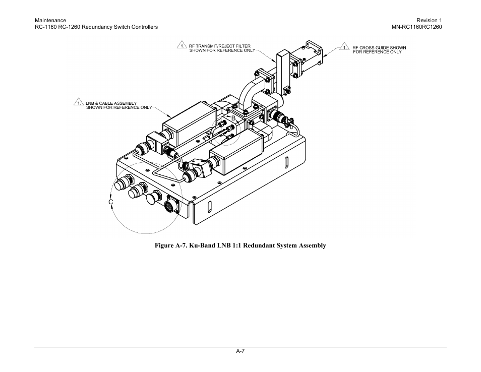 Comtech EF Data RC-1160 User Manual | Page 47 / 68