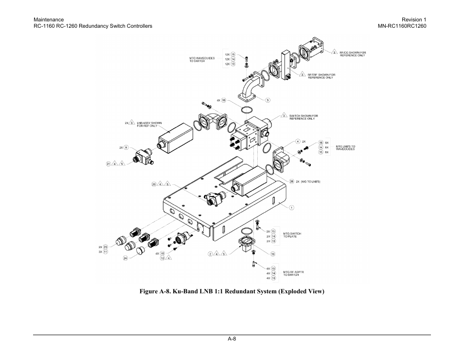 Comtech EF Data RC-1160 User Manual | Page 48 / 68