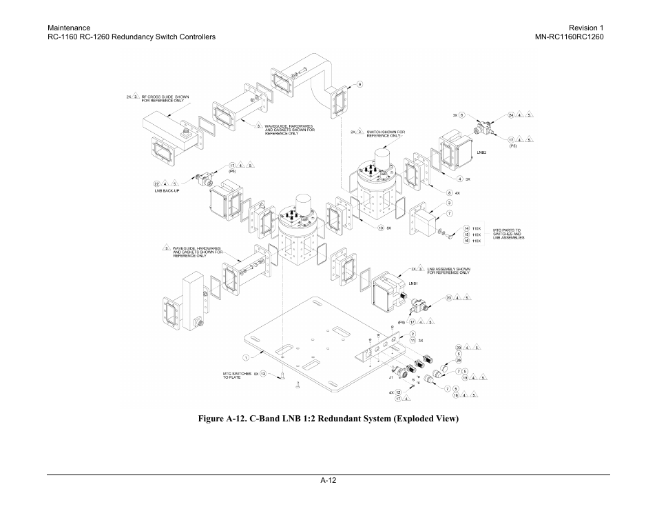 Comtech EF Data RC-1160 User Manual | Page 52 / 68