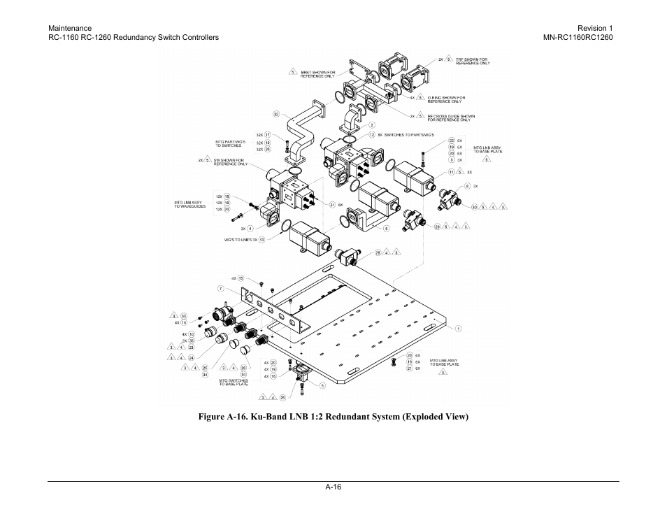 Comtech EF Data RC-1160 User Manual | Page 56 / 68