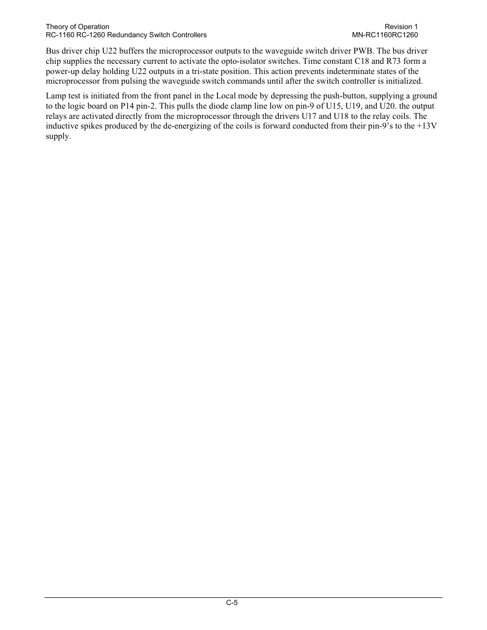 Comtech EF Data RC-1160 User Manual | Page 65 / 68