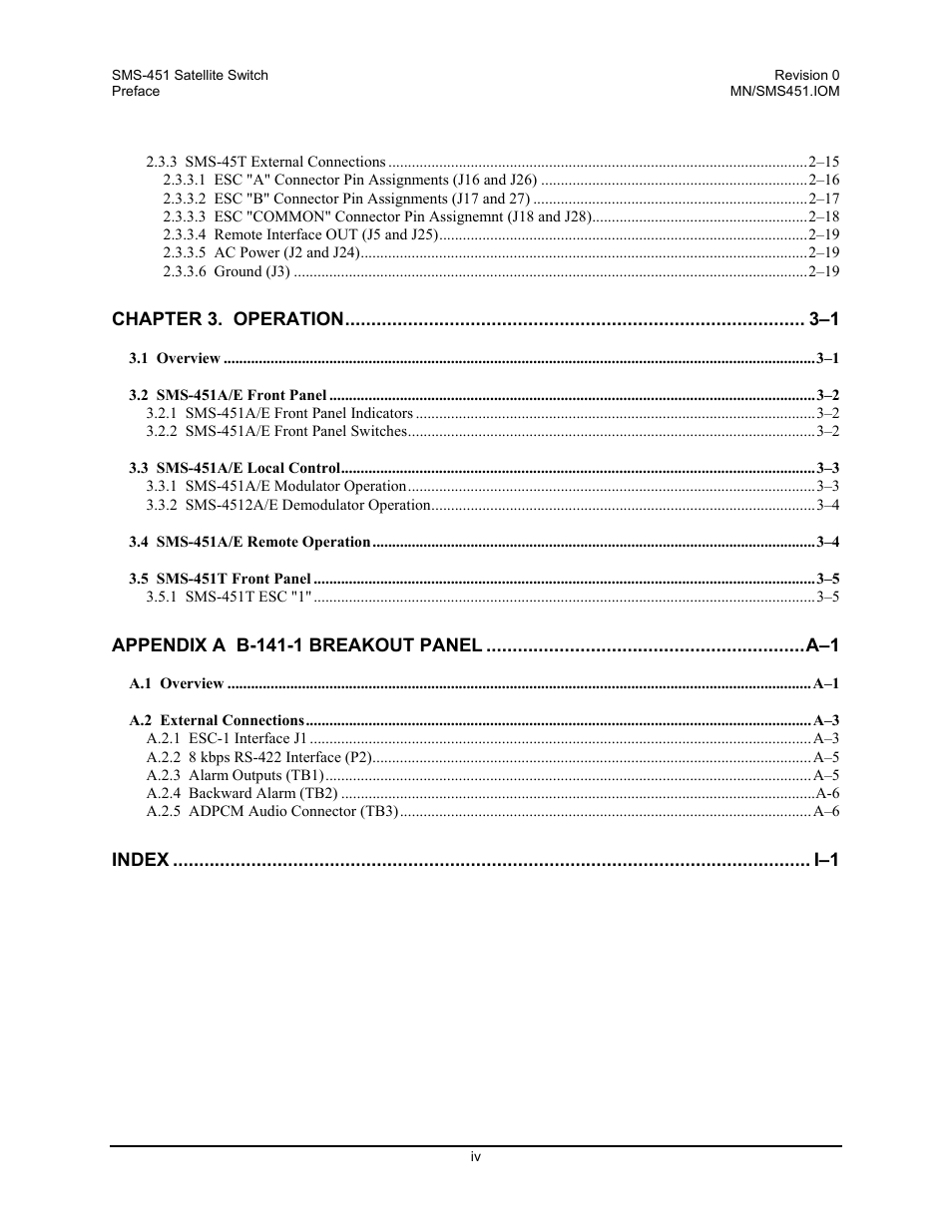 Comtech EF Data SMS-451 User Manual | Page 6 / 62
