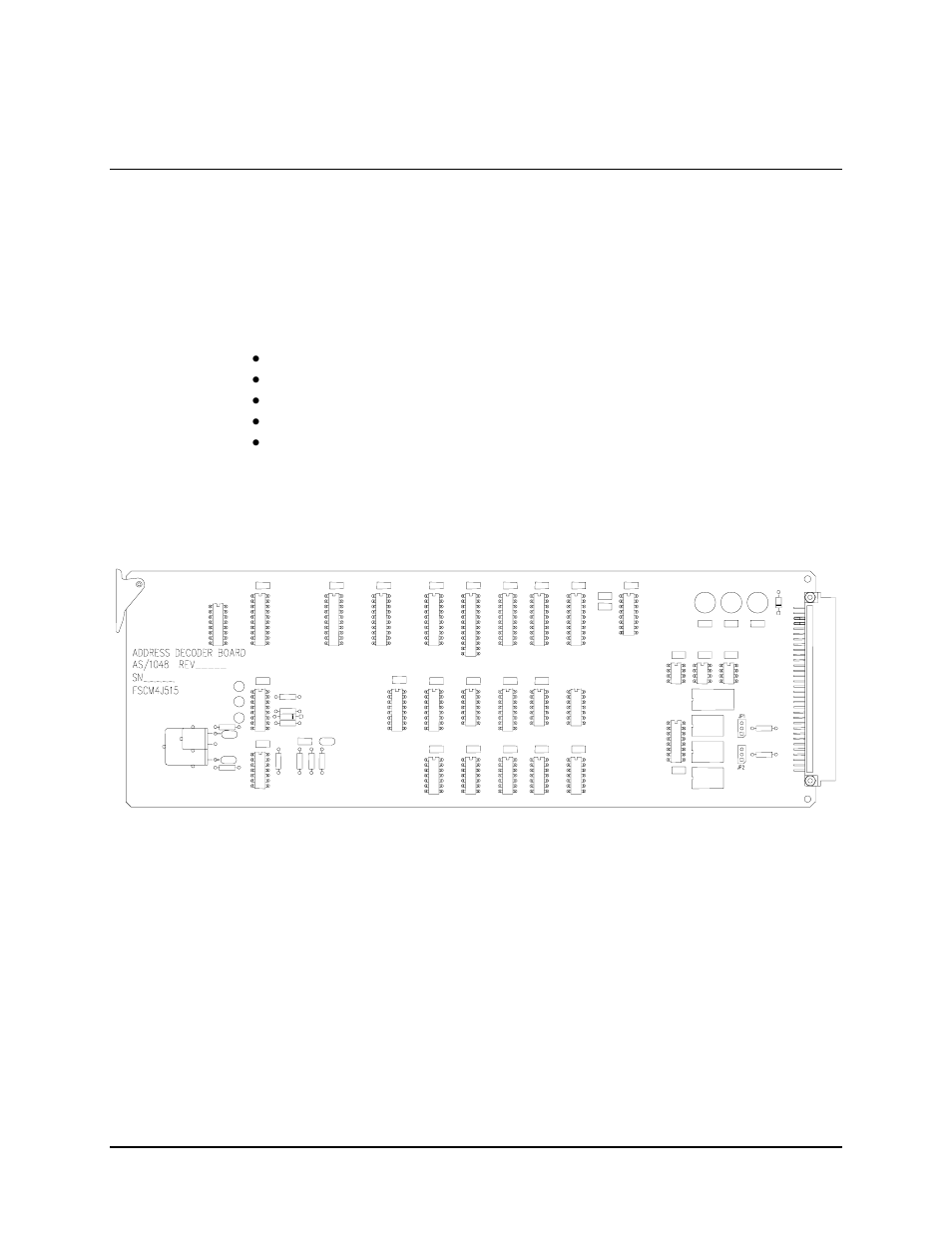 Address decoder/driver, General | Comtech EF Data SMS-458B User Manual | Page 76 / 126