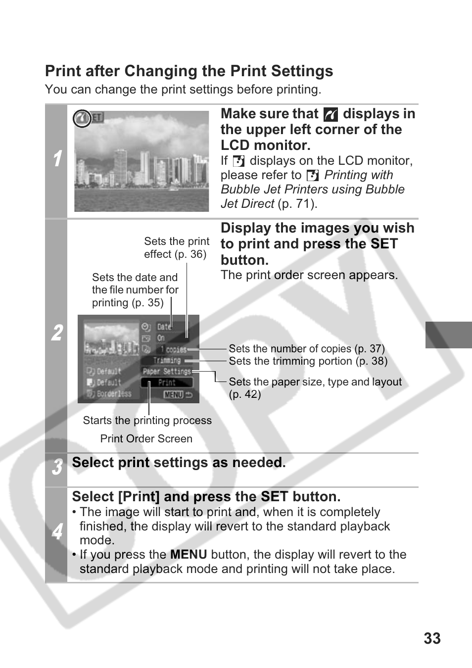 Canon CDI-E301-010 User Manual | Page 35 / 82