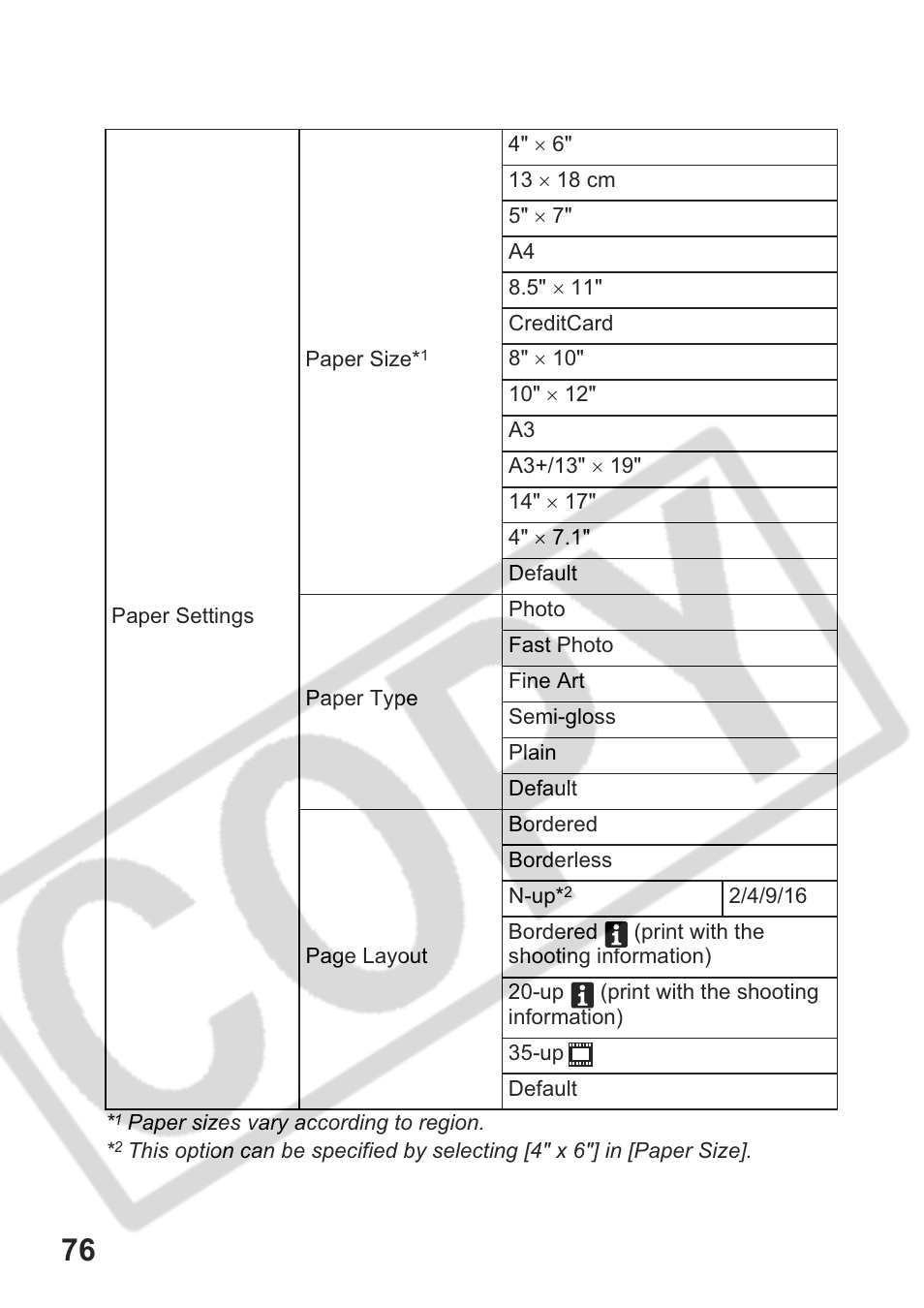 Canon CDI-E301-010 User Manual | Page 78 / 82