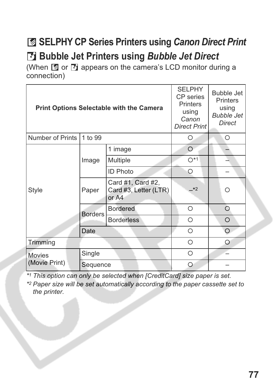 Canon CDI-E301-010 User Manual | Page 79 / 82