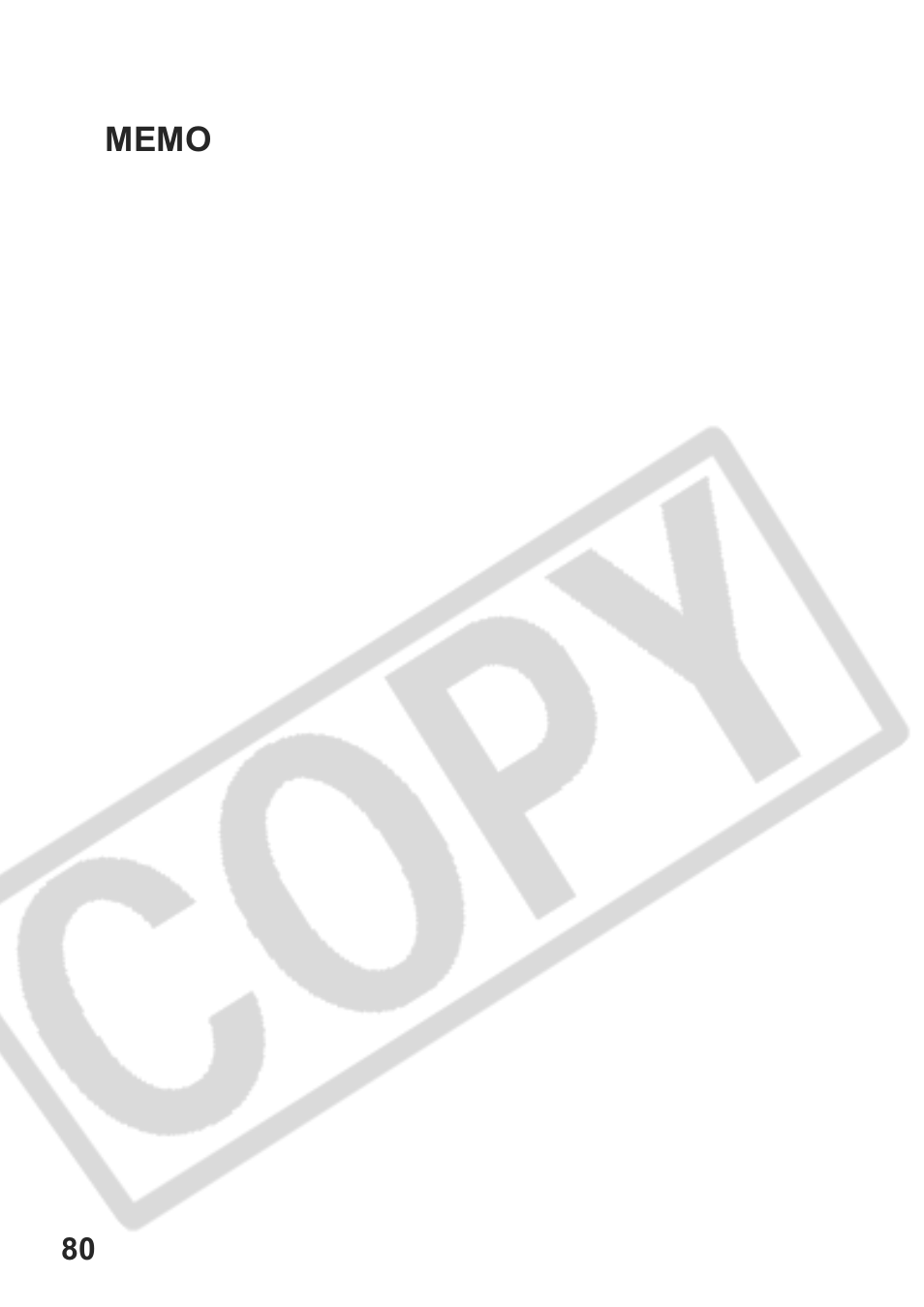 Canon CDI-E301-010 User Manual | Page 82 / 82