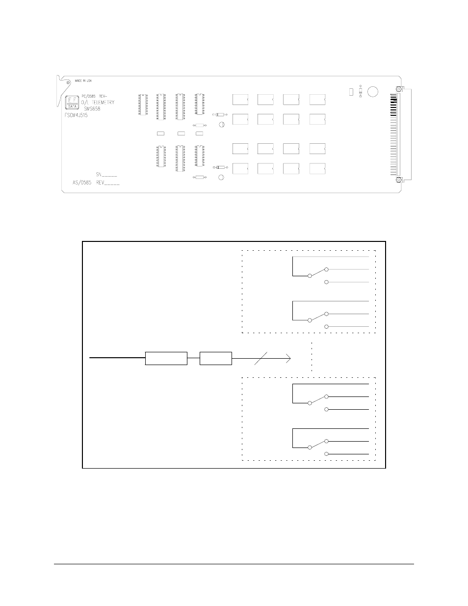 Figure 4-22. online telemetry, Figure 4-23. online telemetry block diagram | Comtech EF Data SMS-758 User Manual | Page 111 / 172