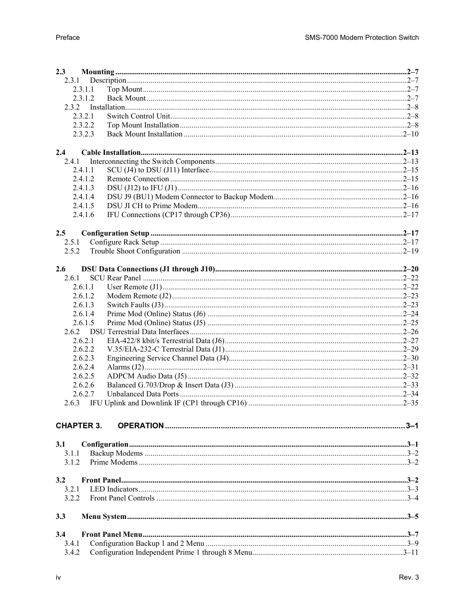 Comtech EF Data SMS-7000 User Manual | Page 12 / 148