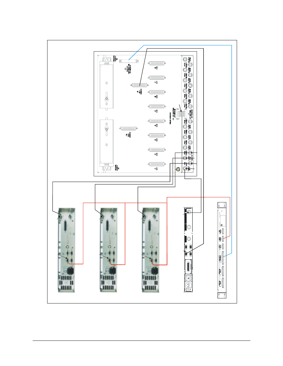 Figure 2-5. typical switch installation | Comtech EF Data SMS-7000 User Manual | Page 48 / 148