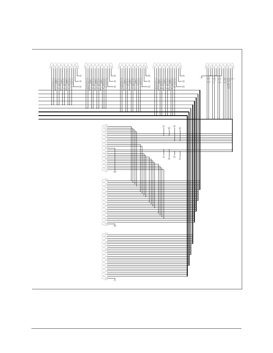 Trib 6 trib 7 trib 8, Trib 5, Rx aggr demux | Tribs 1-4 demux, Tribs 5-8 demux | Comtech EF Data UB-54 User Manual | Page 13 / 30