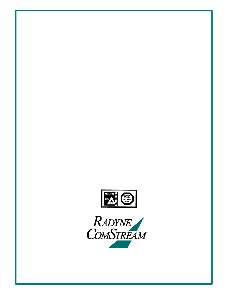 Comtech EF Data RCS10 User Manual | 275 pages