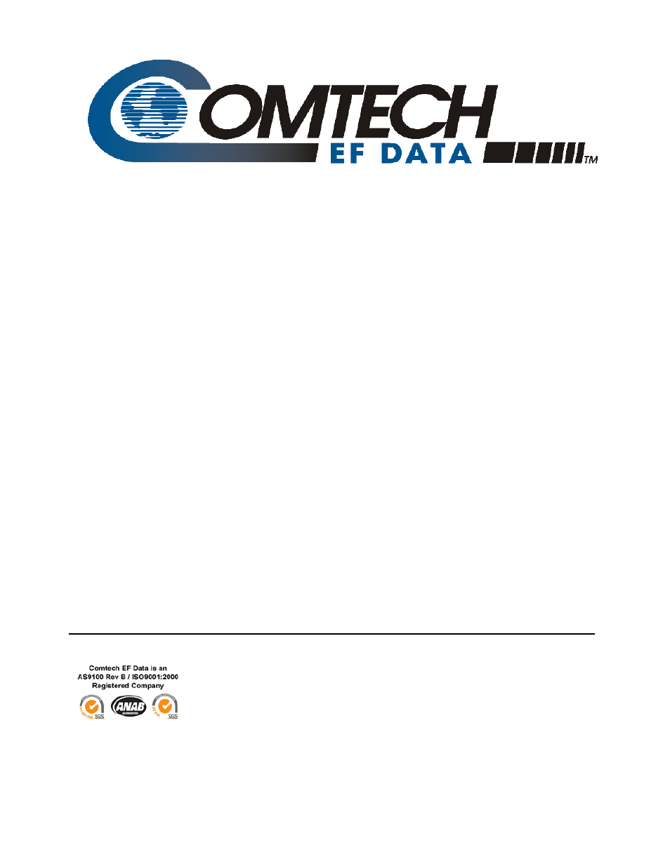 Comtech EF Data CDM-740 User Manual | 150 pages