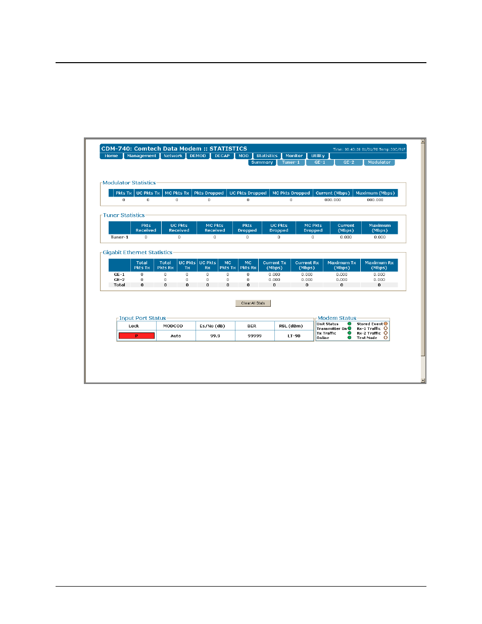 Comtech EF Data CDM-740 User Manual | Page 107 / 150