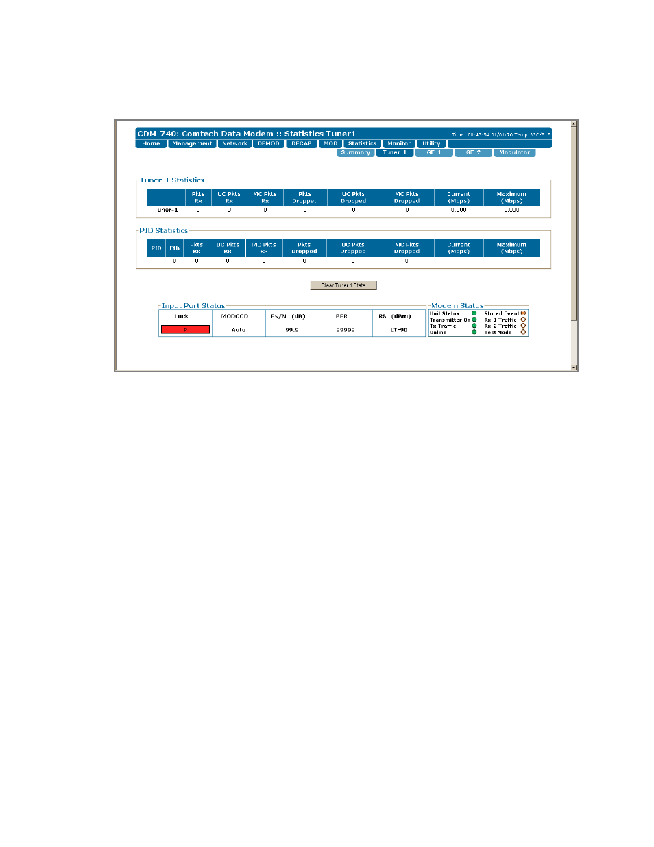 Comtech EF Data CDM-740 User Manual | Page 108 / 150