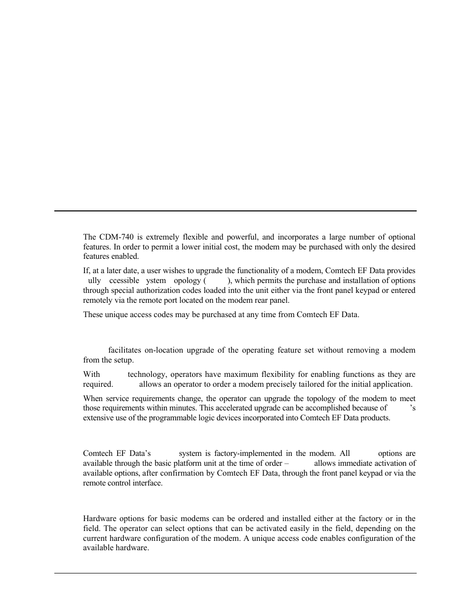 Appendix b. fast activation procedure, B.1 fast system overview | Comtech EF Data CDM-740 User Manual | Page 139 / 150