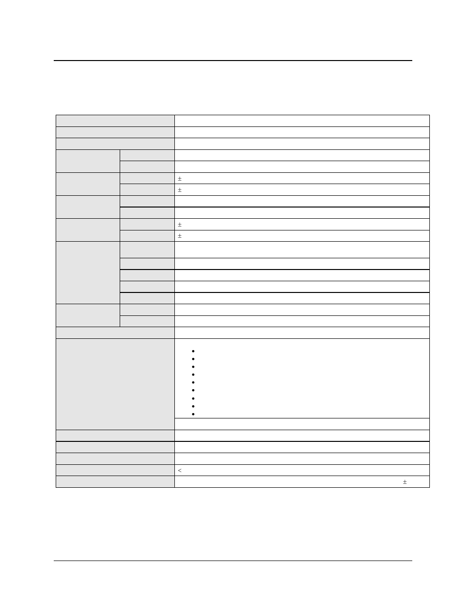 5 summary of specifications, 1 transmit / modulator | Comtech EF Data CDM-740 User Manual | Page 34 / 150