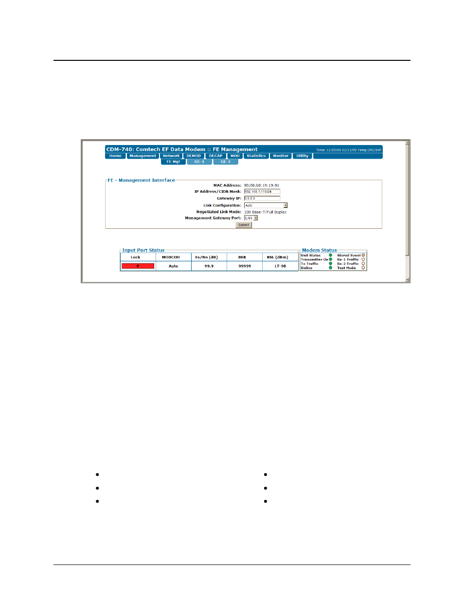 Comtech EF Data CDM-740 User Manual | Page 97 / 150