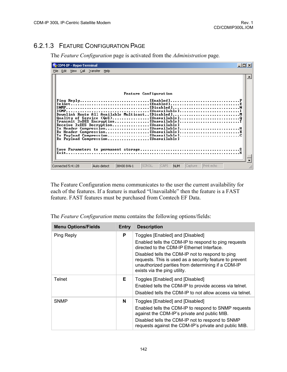 Comtech EF Data CDM-IP 300L User Manual | Page 168 / 354