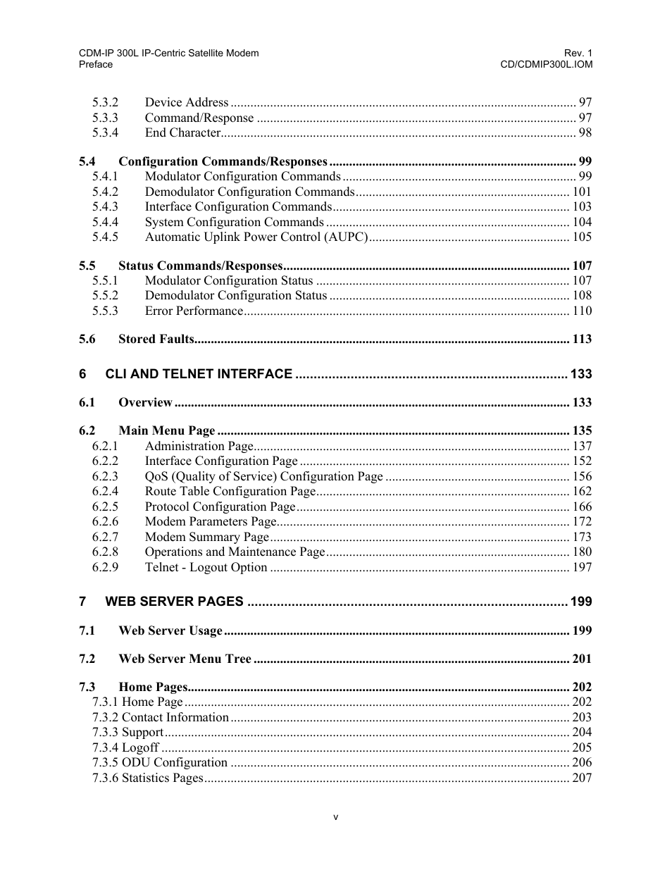 Comtech EF Data CDM-IP 300L User Manual | Page 17 / 354