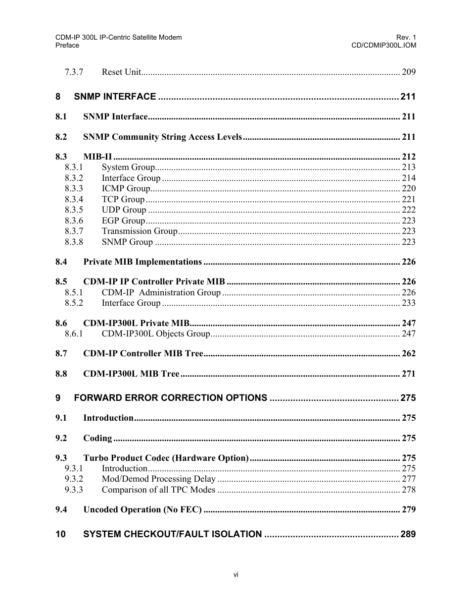 Comtech EF Data CDM-IP 300L User Manual | Page 18 / 354