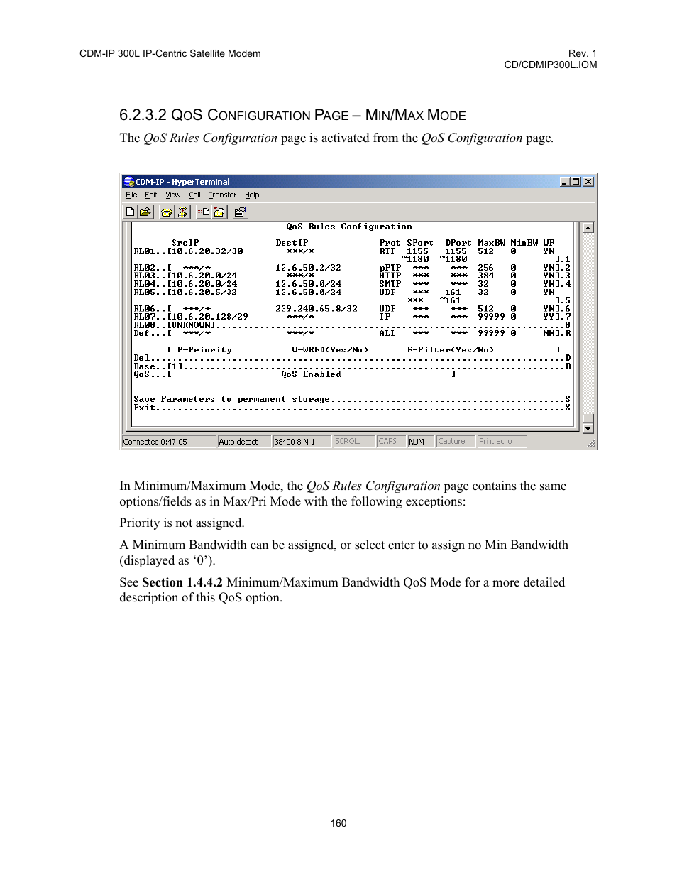 Comtech EF Data CDM-IP 300L User Manual | Page 186 / 354