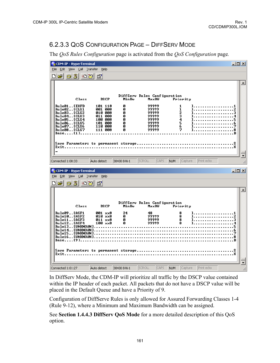 Comtech EF Data CDM-IP 300L User Manual | Page 187 / 354