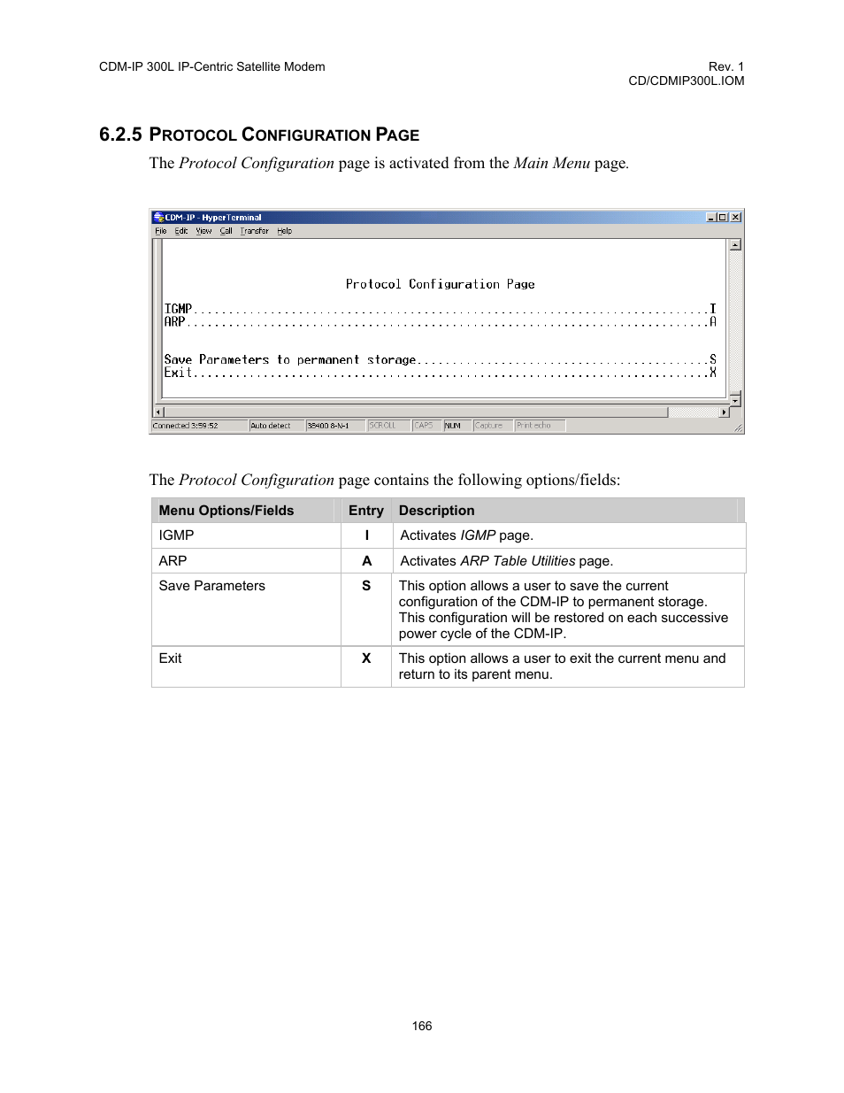 5 protocol, Configuration | Comtech EF Data CDM-IP 300L User Manual | Page 192 / 354