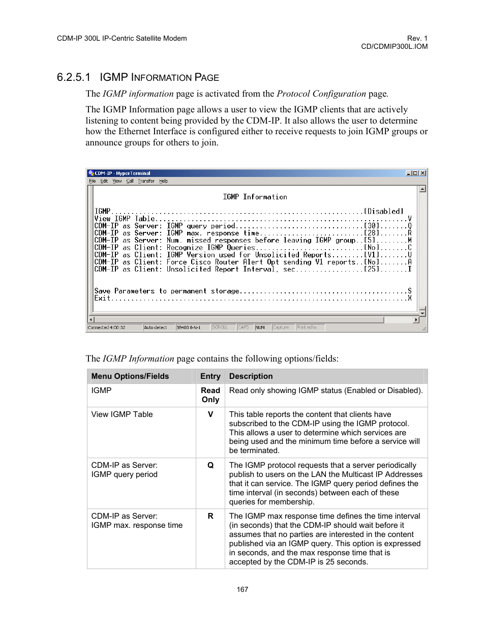 1 igmp i | Comtech EF Data CDM-IP 300L User Manual | Page 193 / 354