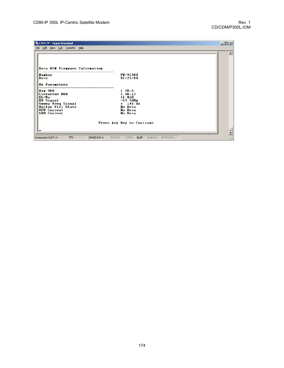 Comtech EF Data CDM-IP 300L User Manual | Page 200 / 354