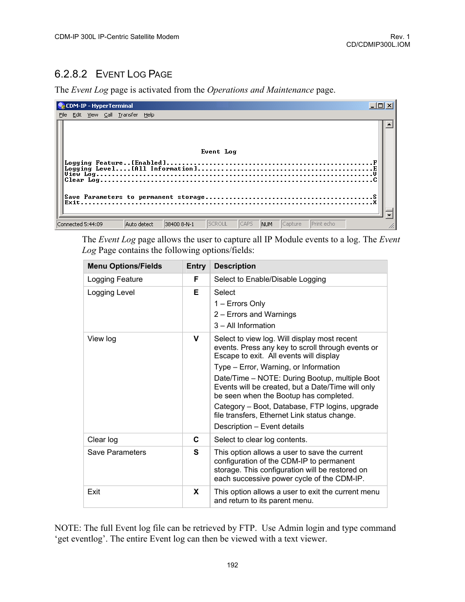 Comtech EF Data CDM-IP 300L User Manual | Page 218 / 354