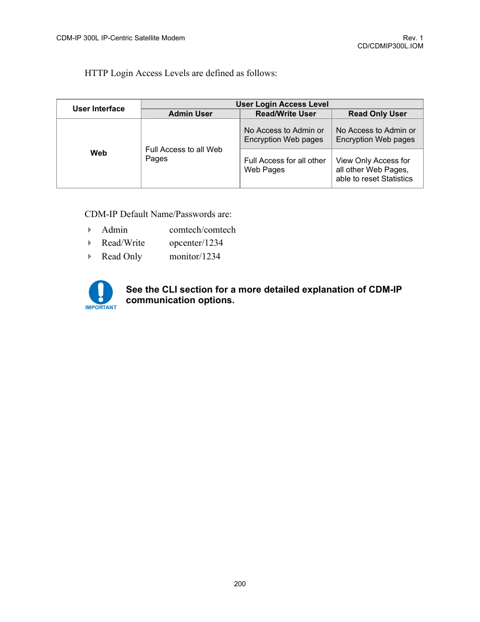 Comtech EF Data CDM-IP 300L User Manual | Page 226 / 354