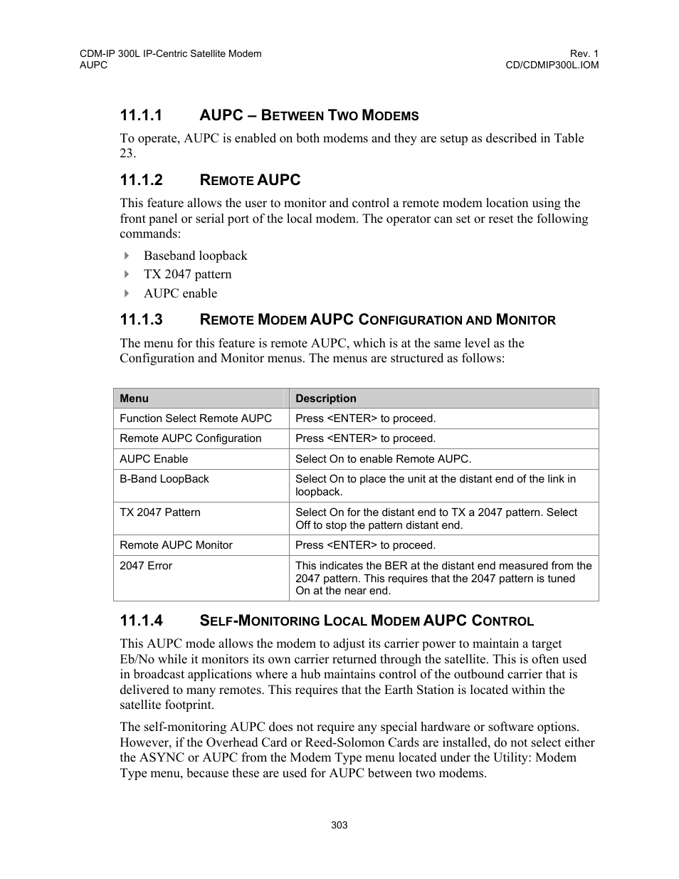 Aupc – between two modems, 2 remote, Aupc | Comtech EF Data CDM-IP 300L User Manual | Page 329 / 354