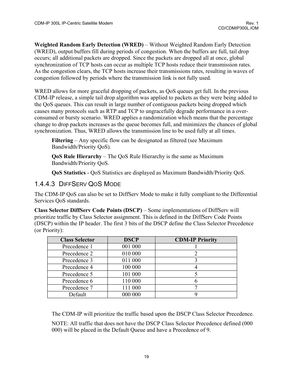 Comtech EF Data CDM-IP 300L User Manual | Page 47 / 354