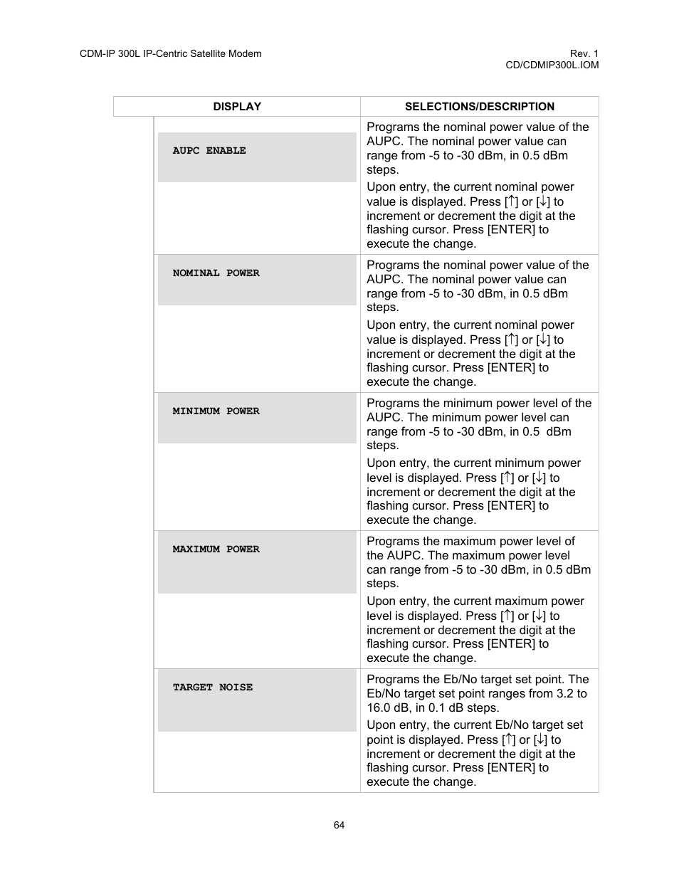 Comtech EF Data CDM-IP 300L User Manual | Page 90 / 354