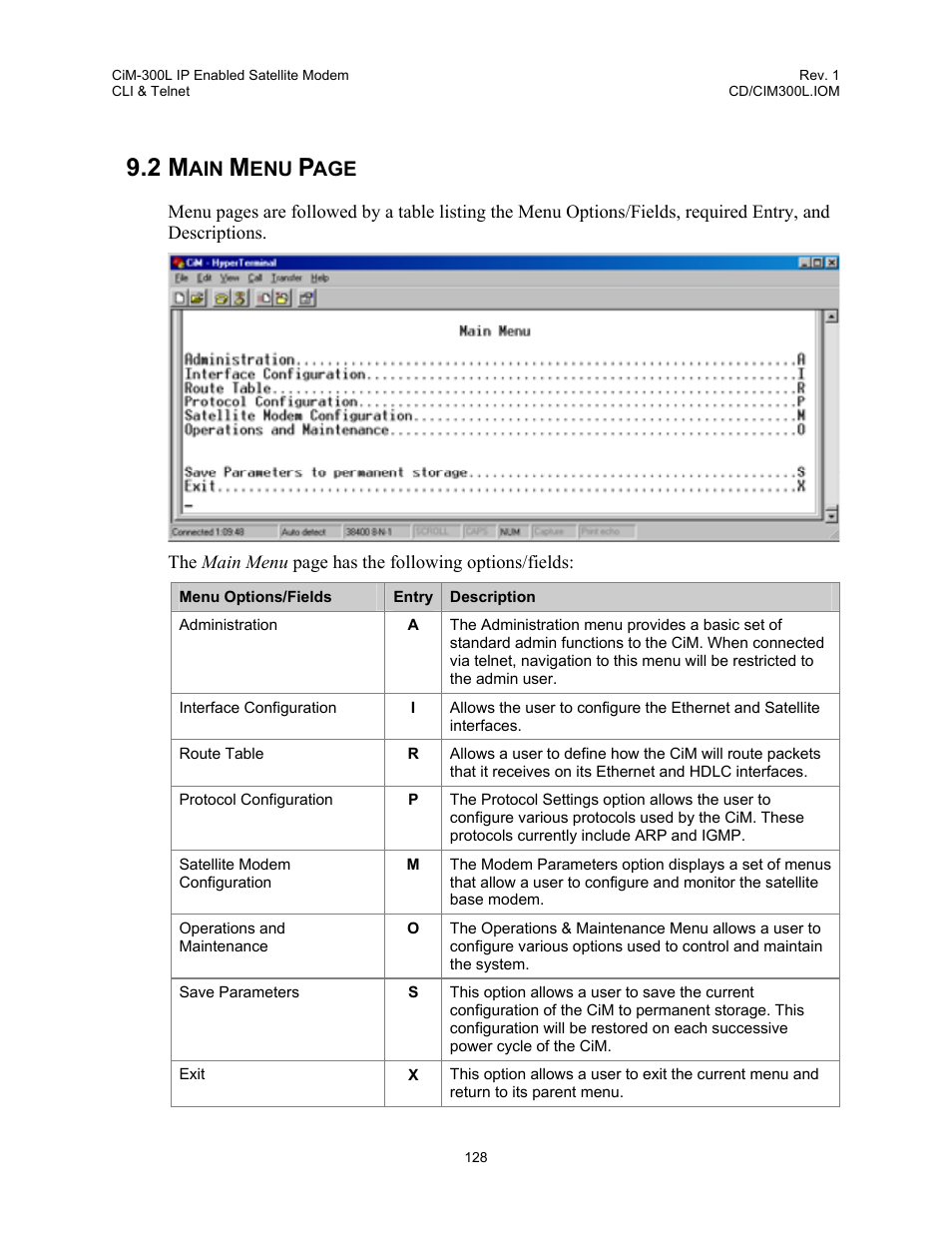 Comtech EF Data CIM-300L User Manual | Page 154 / 512