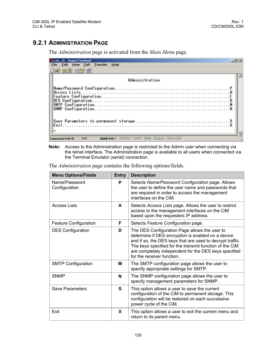 Comtech EF Data CIM-300L User Manual | Page 155 / 512