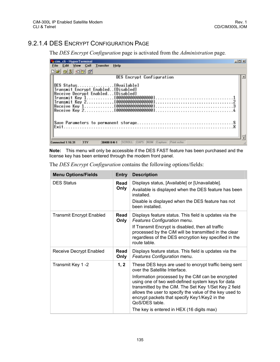 4 des e | Comtech EF Data CIM-300L User Manual | Page 161 / 512