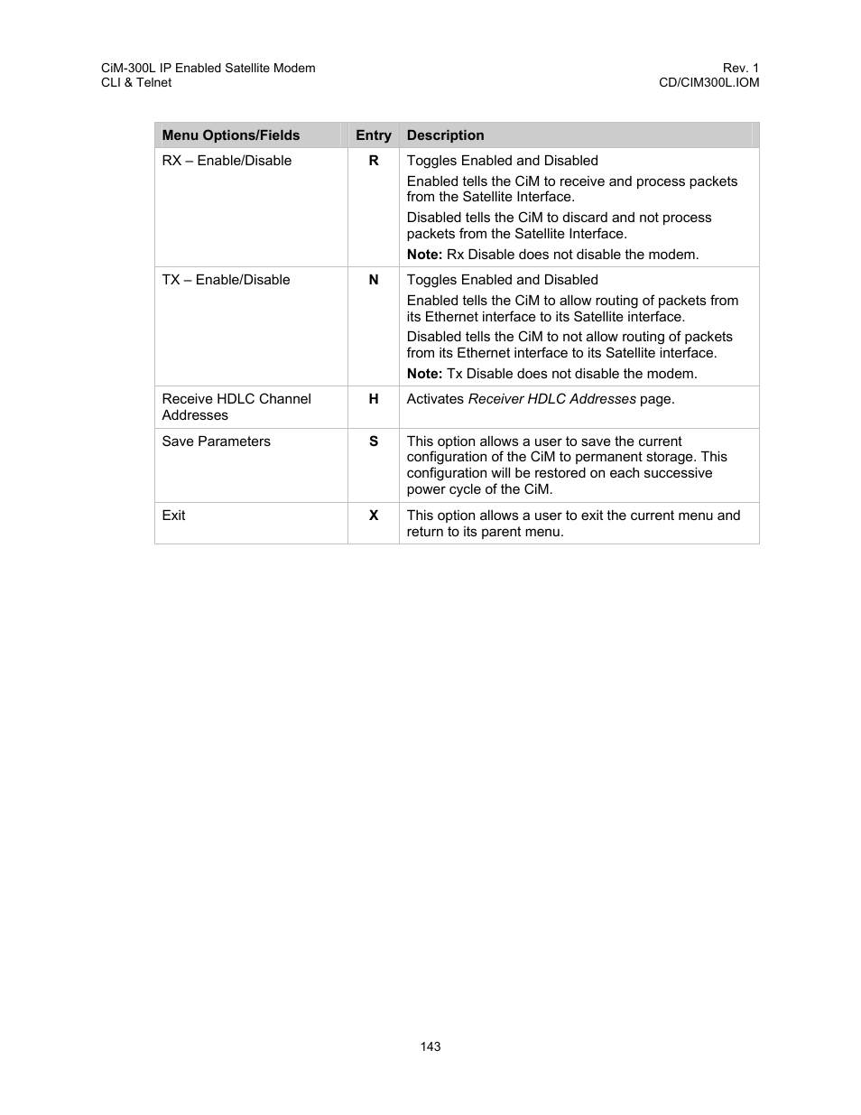 Comtech EF Data CIM-300L User Manual | Page 169 / 512